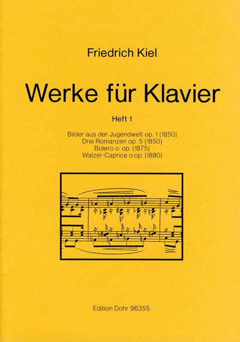 Kiel: Works for Piano Volume 1 published by Dohr