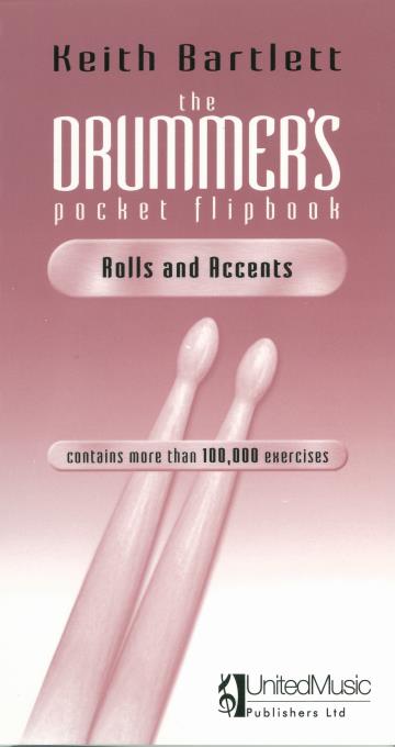 The Drummer's Pocket Flipbook - Rolls & Accents published by UMP