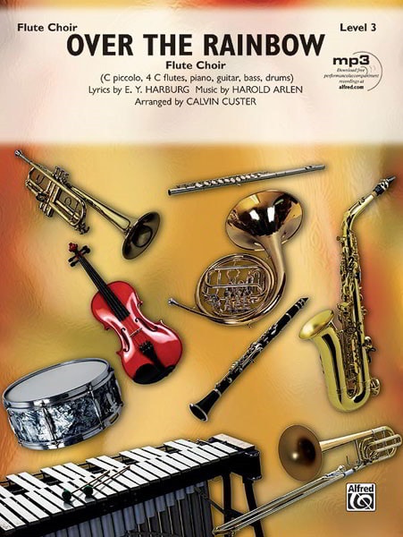 Over the Rainbow for Flute Choir published by Alfred