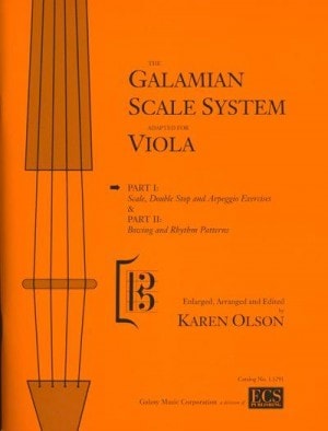 The Galamian Scale System For Viola published by ECS Publishing