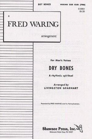 Gearhart: Dry Bones TTBB published by Shawnee Press