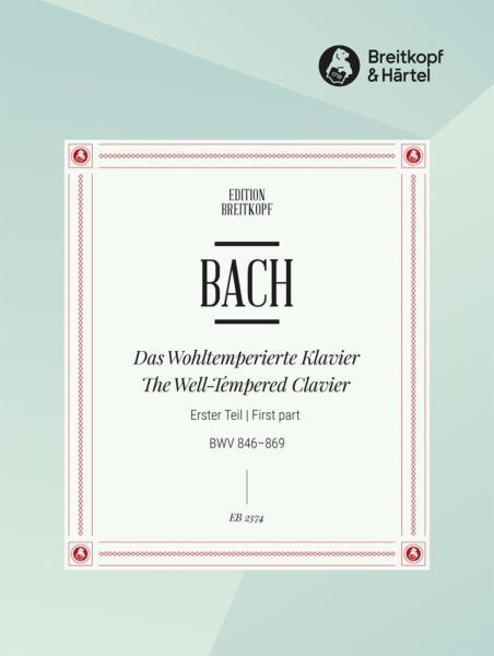 Forwoods ScoreStore | Bach: Well Tempered Clavier Book 2 (BWV 870-893 ...