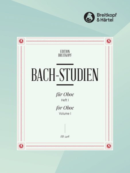 Bach: Studies for Oboe Volume 2 published by Breitkopf