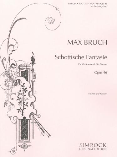 Bruch: Scottish Fantasy for Violin published by Simrock