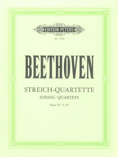 Beethoven: Complete String Quartets Volume 2  published by Peters