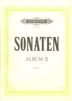 Sonata Album Volume 2 for Piano published by Peters