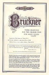 Bruckner: Os Justi meditabitur SATB published by Peters Edition