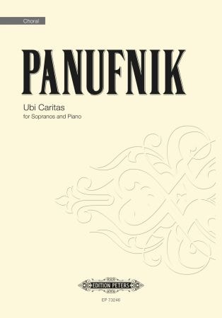 Panufnik: Ubi Caritas (Upper Voices) published by Peters