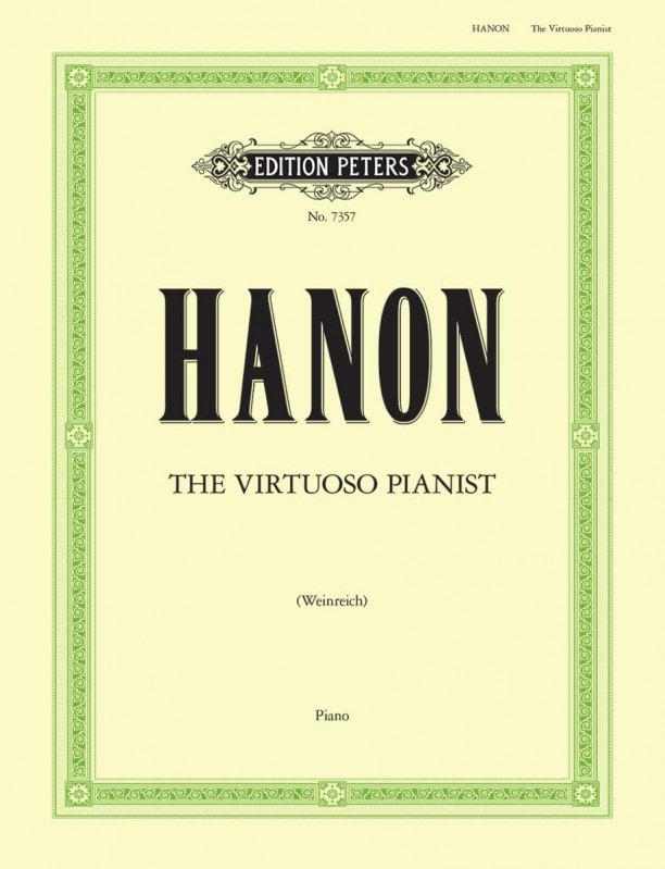 Hanon: The Virtuoso Pianist published by Peters