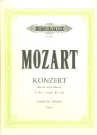 Mozart: Concerto No.25 in C K503 for 2 Pianos published by Peters
