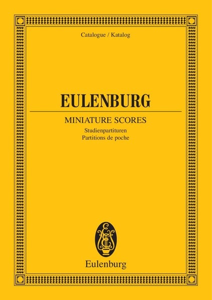 Schubert: String Quartet Bb major Opus 168 D 112 (Study Score) published by Eulenburg