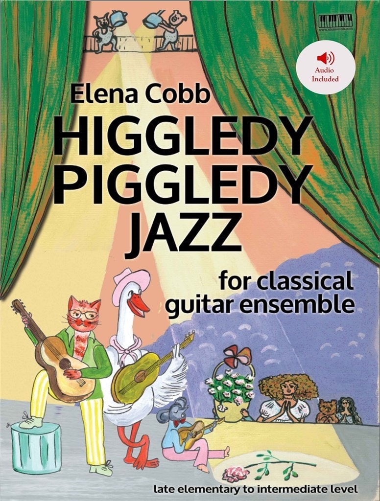 Cobb: Higgledy Piggledy Jazz for Guitar Ensemble published by EVC
