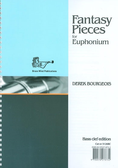 Bourgeois: Fantasy Pieces for Euphonium (Bass Clef) published by Brasswind
