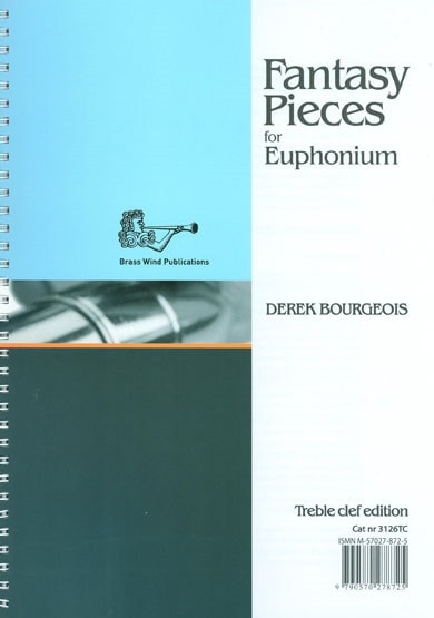 Bourgeois: Fantasy Pieces for Euphonium (Treble Clef) published by Brasswind