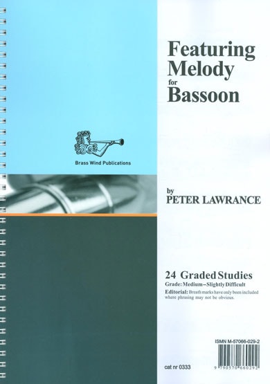 Lawrance: Featuring Melody for Bassoon published by Brasswind