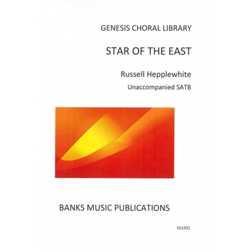 Hepplewhite: Star Of The East SATB published by Banks