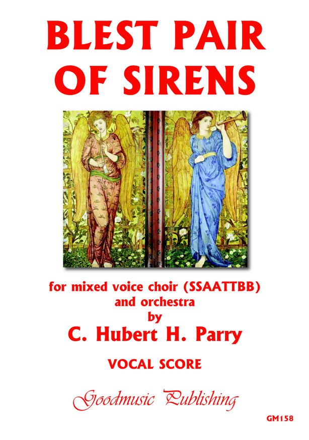 Parry: Blest Pair Of Sirens (Double Chorus SSAATTBB) published by Goodmusic