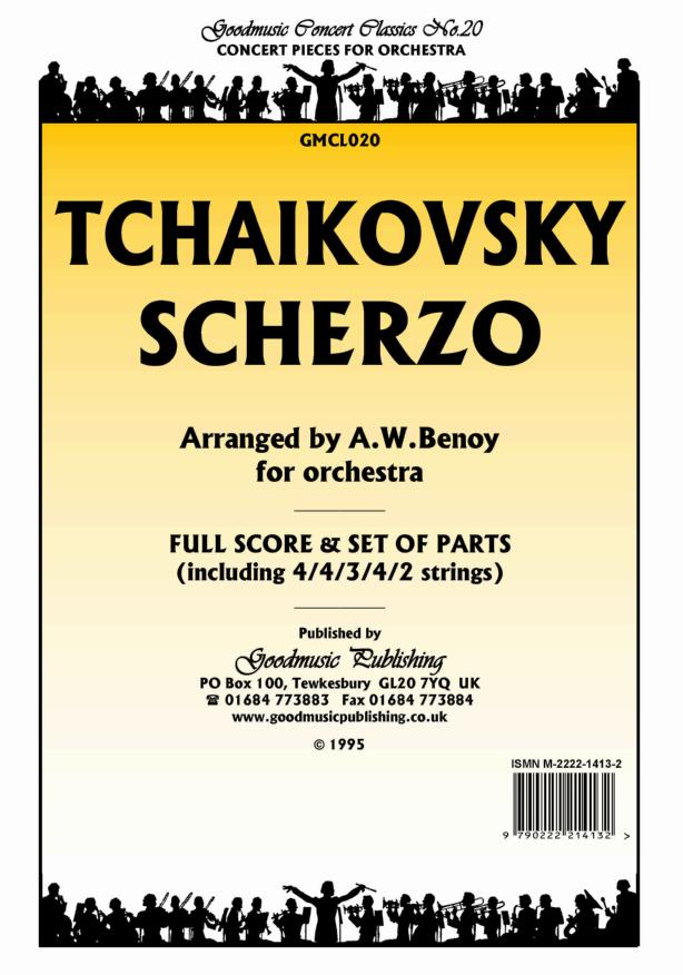 Tchaikovsky: Scherzo (Benoy) Orchestral Set published by Goodmusic
