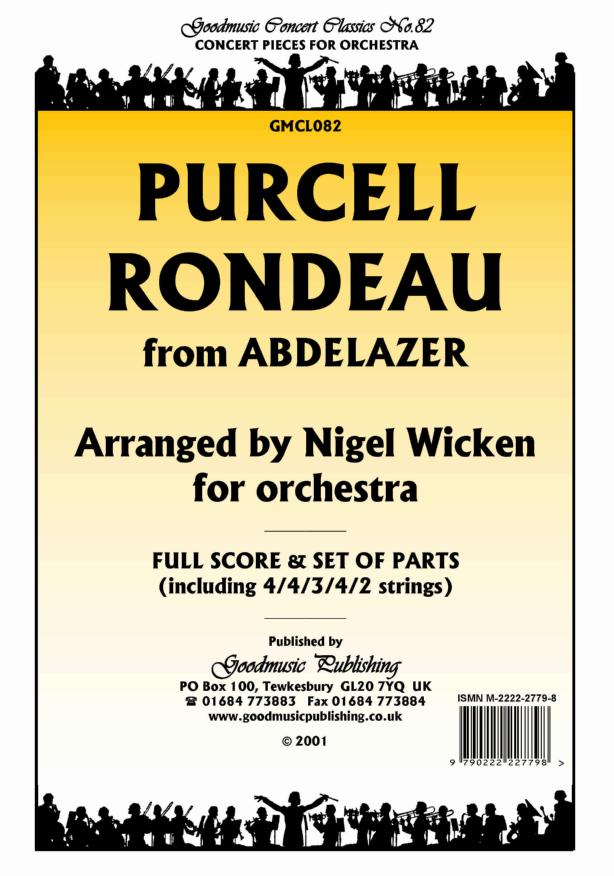 Purcell: Rondeau from Abdelazer(Wicken) Orchestral Set published by Goodmusic