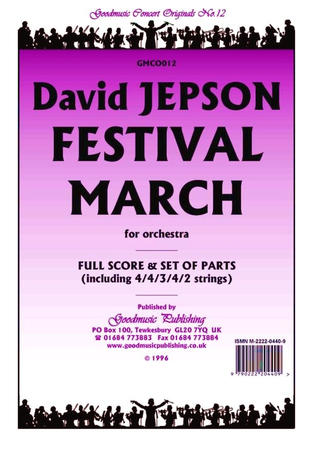 Jepson: Festival March Orchestral Set published by Goodmusic
