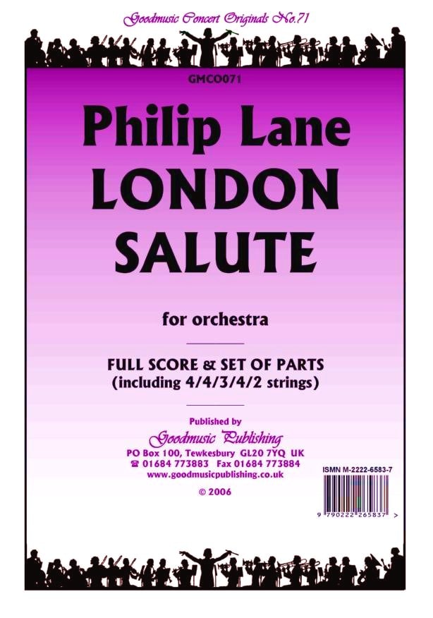 Lane: London Salute Orchestral Set published by Goodmusic