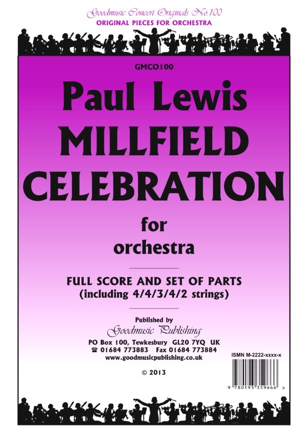 Lewis: Millfield Celebration Orchestral Set published by Goodmusic