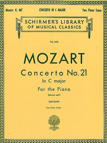 Mozart: Piano Concerto No. 21 in C K467 published by Schirmer