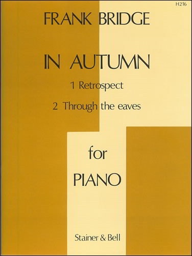 Bridge: In Autumn for Piano published by Stainer & Bell