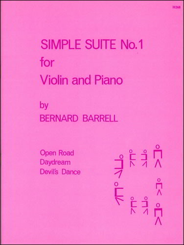 Barrell: Simple Suite No.1 for Violin published by Stainer & Bell