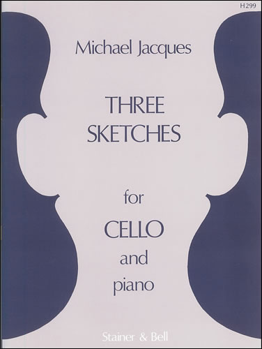 Jacques: 3 Sketches for Cello published by Stainer and Bell