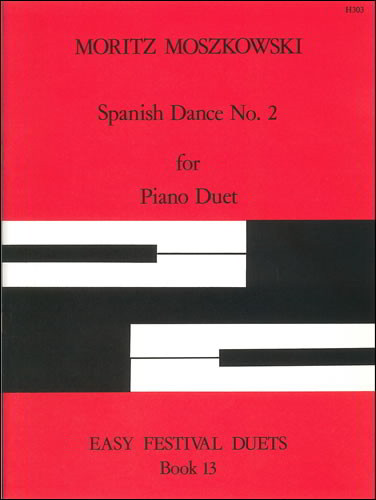 Moszkowski: Spanish Dance Opus 21/2 for Piano Duet published by Stainer & Bell