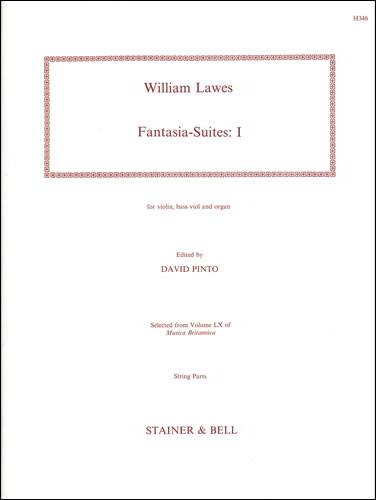 Lawes: Fantasia-Suites Set 1 published by Stainer & Bell