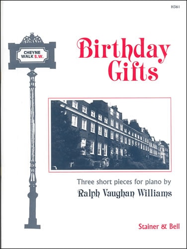 Vaughan Williams: Birthday Gifts for Piano published by Stainer & Bell