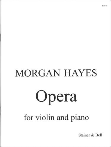 Hayes: Opera for Violin published by Stainer & Bell