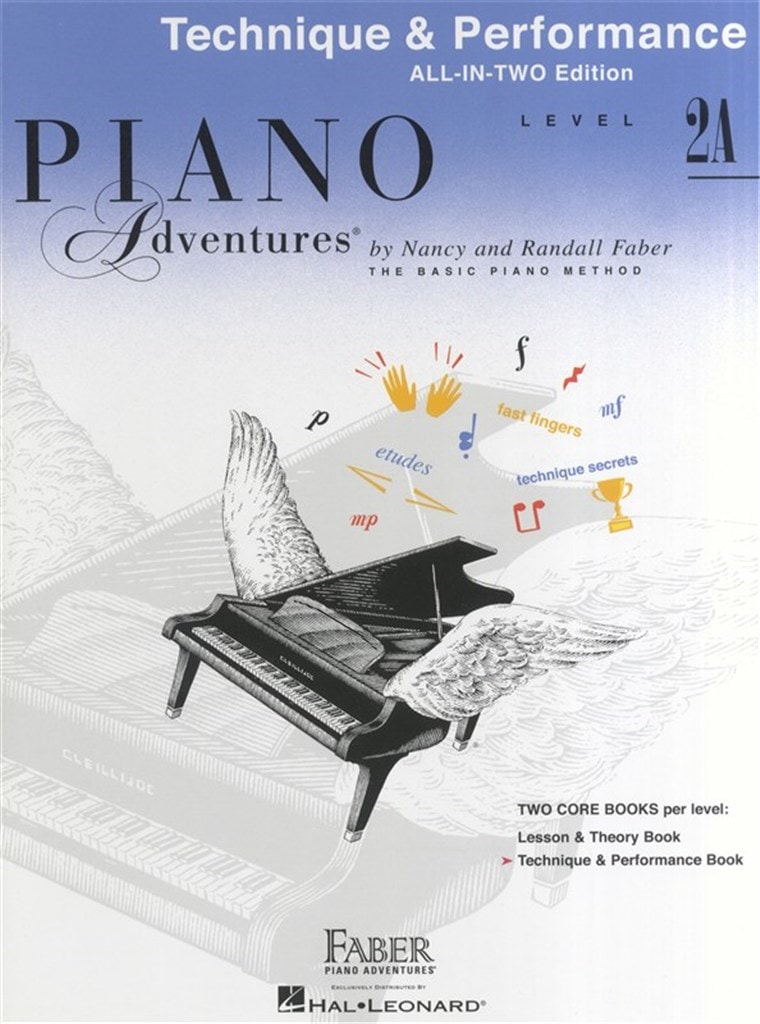 Piano Adventures All-In-Two: Technique & Performance Level 2A