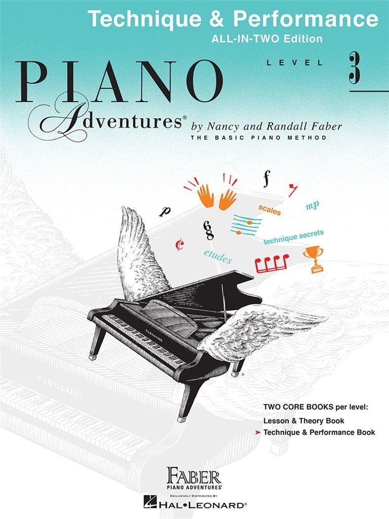 Piano Adventures All-In-Two: Technique & Performance Level 3