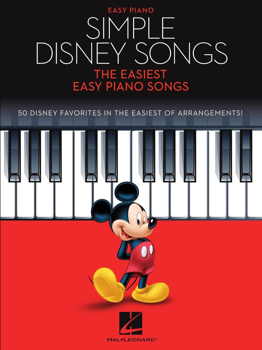 Simple Disney Songs - The Easiest Easy Piano Songs published by Hal Leonard
