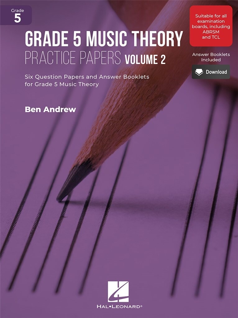 Grade 5 Music Theory Practice Papers Volume 2 published by Hal Leonard
