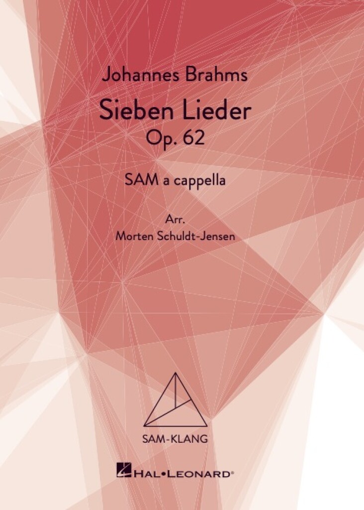 Brahms: Sieben Lieder Opus 62 SAM published by Hal Leonard