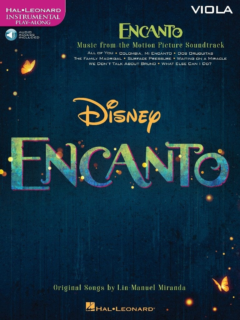 Encanto - Viola published by Hal Leonard (Book/Online Audio)