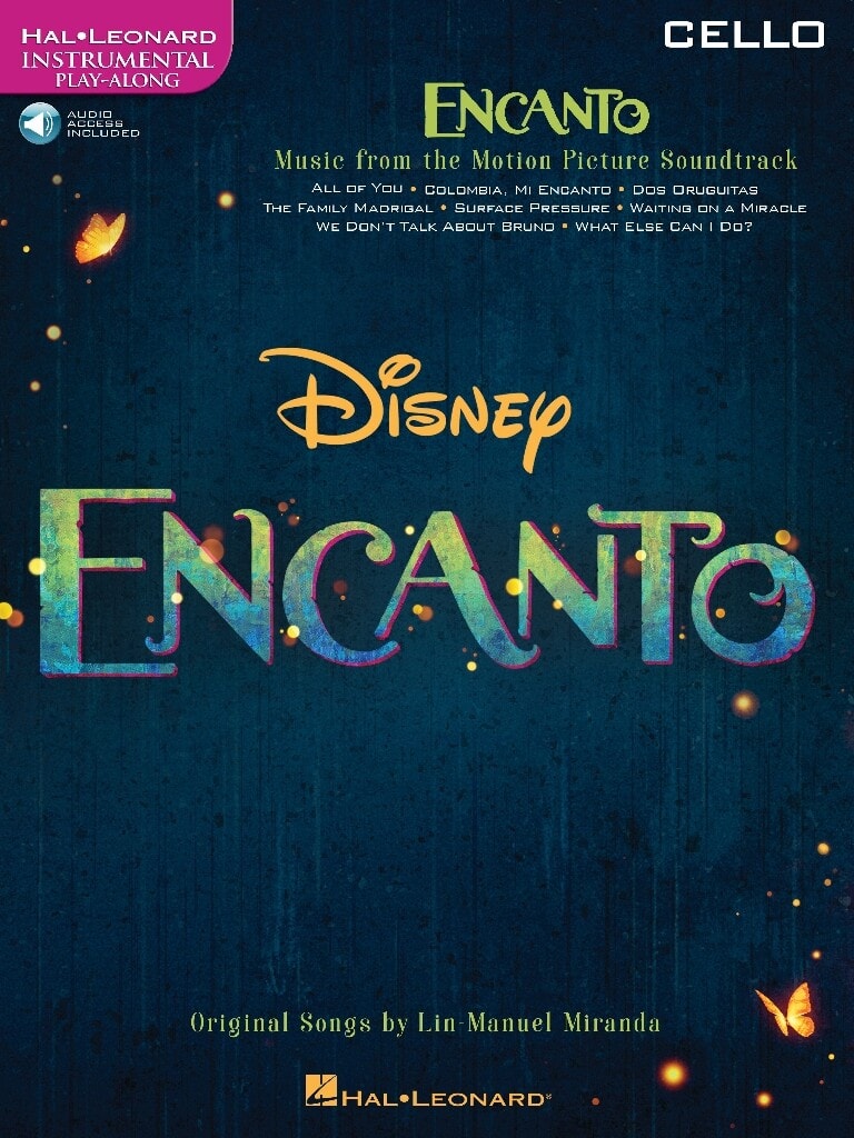 Encanto - Cello published by Hal Leonard (Book/Online Audio)