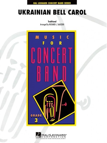 Ukrainian Bell Carol for Concert Band published by Hal Leonard - Set (Score & Parts)