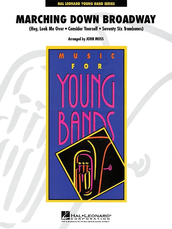 Marching Down Broadway for Concert band published by Hal Leonard - Set (Score & Parts)