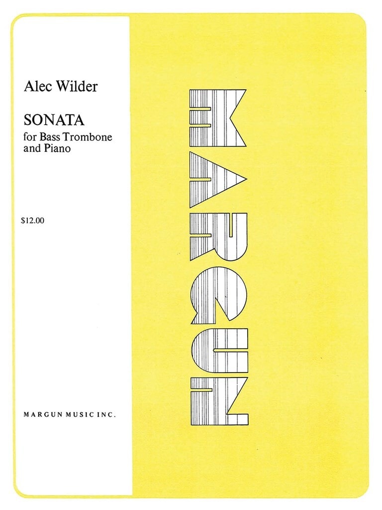 Wilder: Sonata for Bass Trombone published by Margun