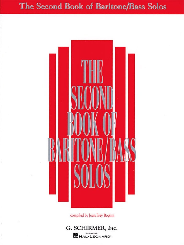 The Second Book of Baritone/Bass Solos published by Schirmer