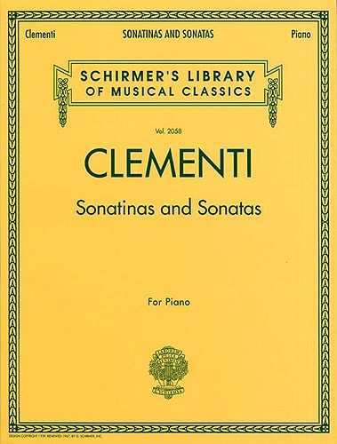 Clementi: Sonatinas And Sonatas for Piano published by Schirmer