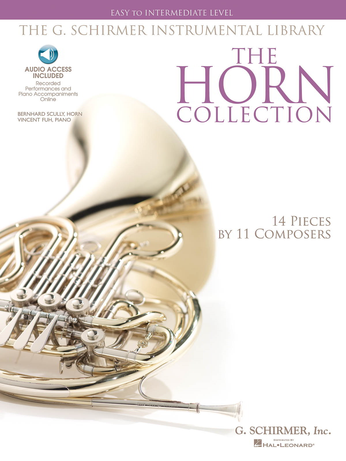 The Horn Collection - Easy/Intermediate published by Hal Leonard (Book/Online Audio)