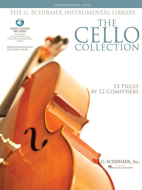 The Cello Collection - Intermediate published by Schirmer (Book/Online Audio)