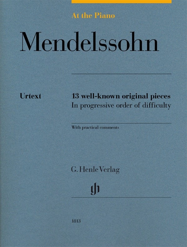 At The Piano - Mendelssohn published by Henle