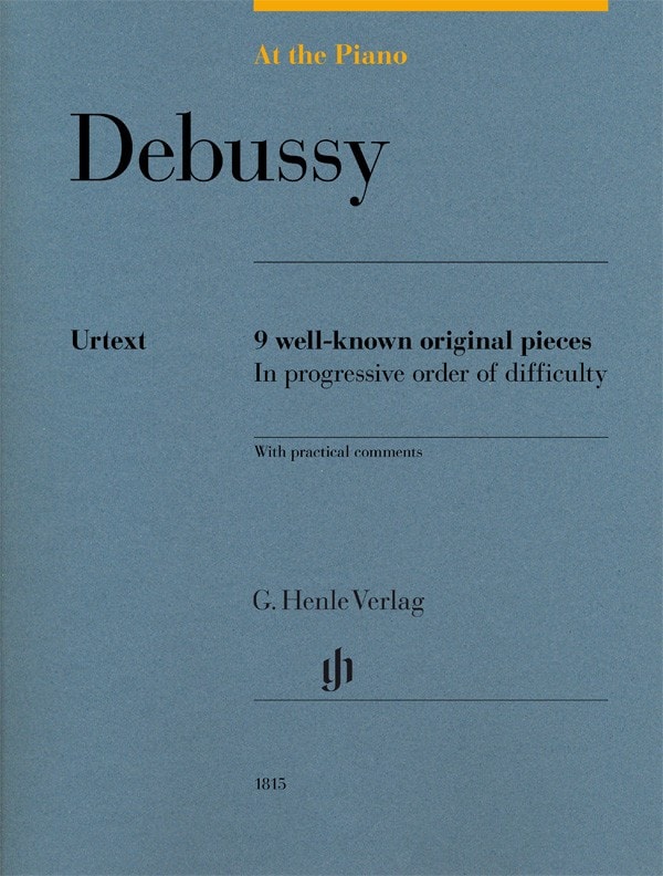 At The Piano - Debussy published by Henle